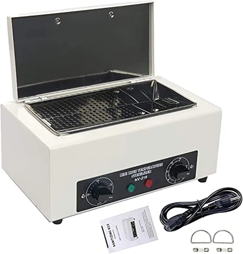네일샵 소독기 300W 건열 고온 살균 소독함 미용 타투용