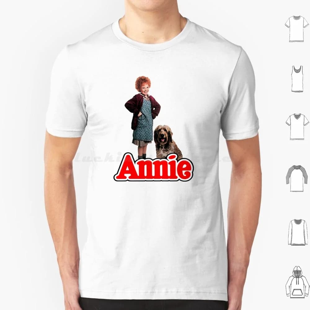 Annie & Sandy 80년대 뮤지컬 영화 코튼 티셔츠 6XL