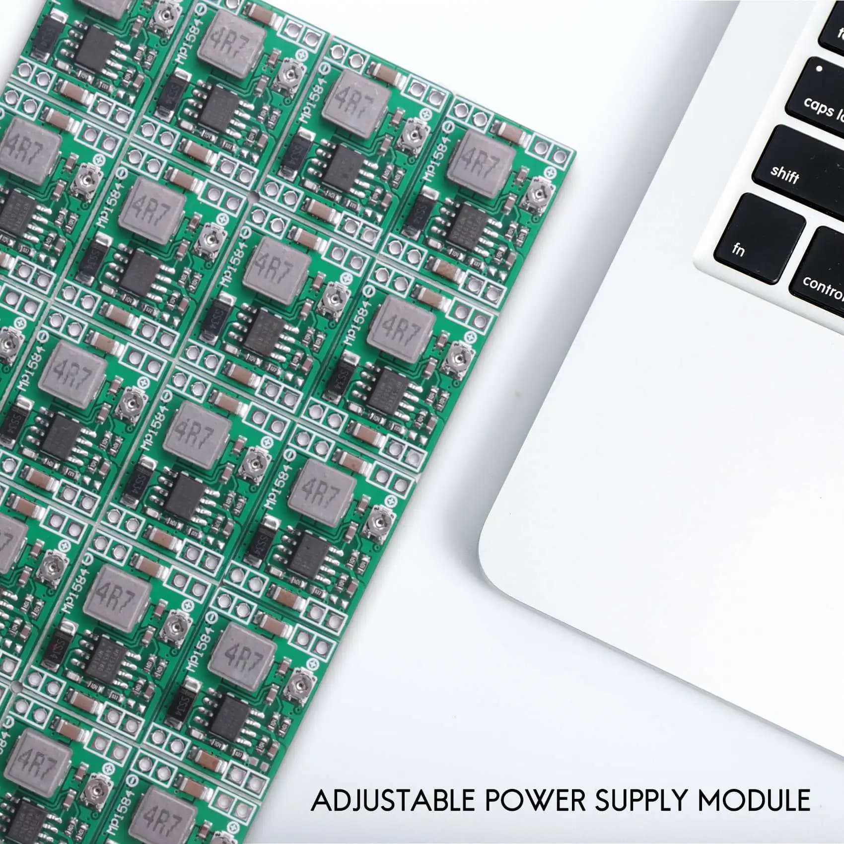 MP1584EN DC-DC 벅 컨버터 20개 조절식 강압 모듈 24V→12V/9V/5V/3V