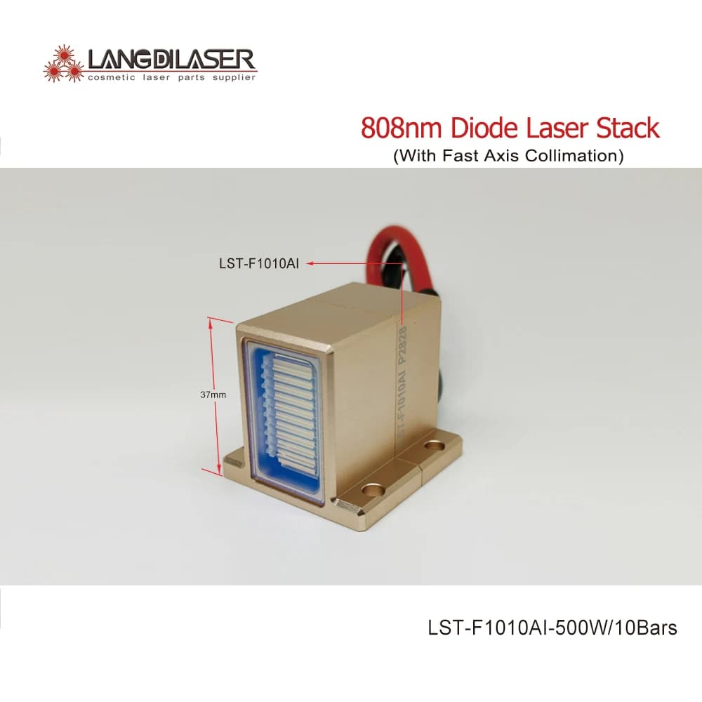 LST-F1010AI 500W 레이저 스택 고속축 콜리메이션 영구제모용