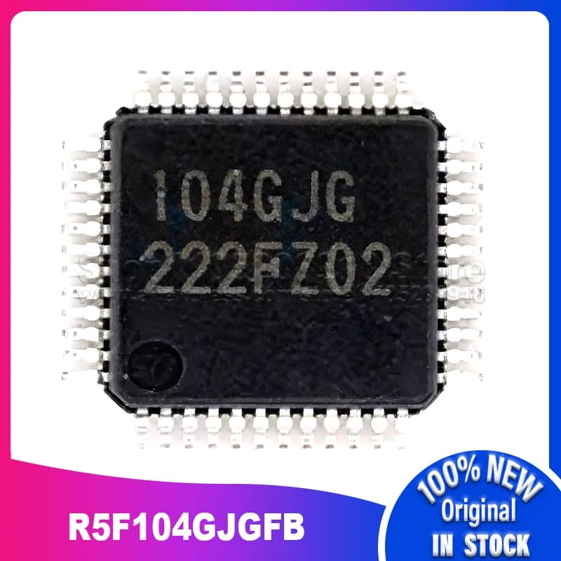 R5F104GJGFB LQFP-48 IC칩 10개