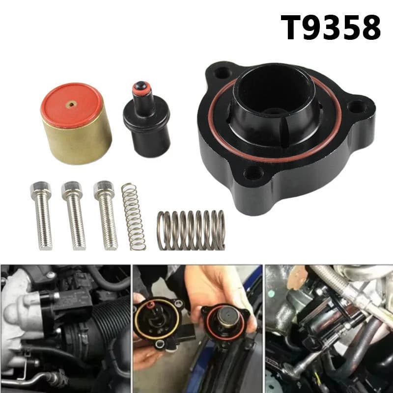 자동차 블로우오프 디버터 밸브 키트 T9358 알루미늄 터보