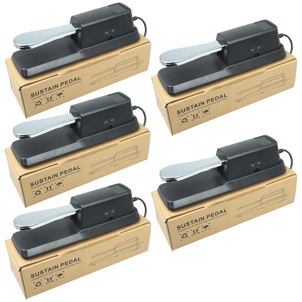 1/5 Pcs Piano Sustain Damper Pedal Keyboard Roland Electronic Piano Sustain Pedal Musical Instrument Parts & Accessories