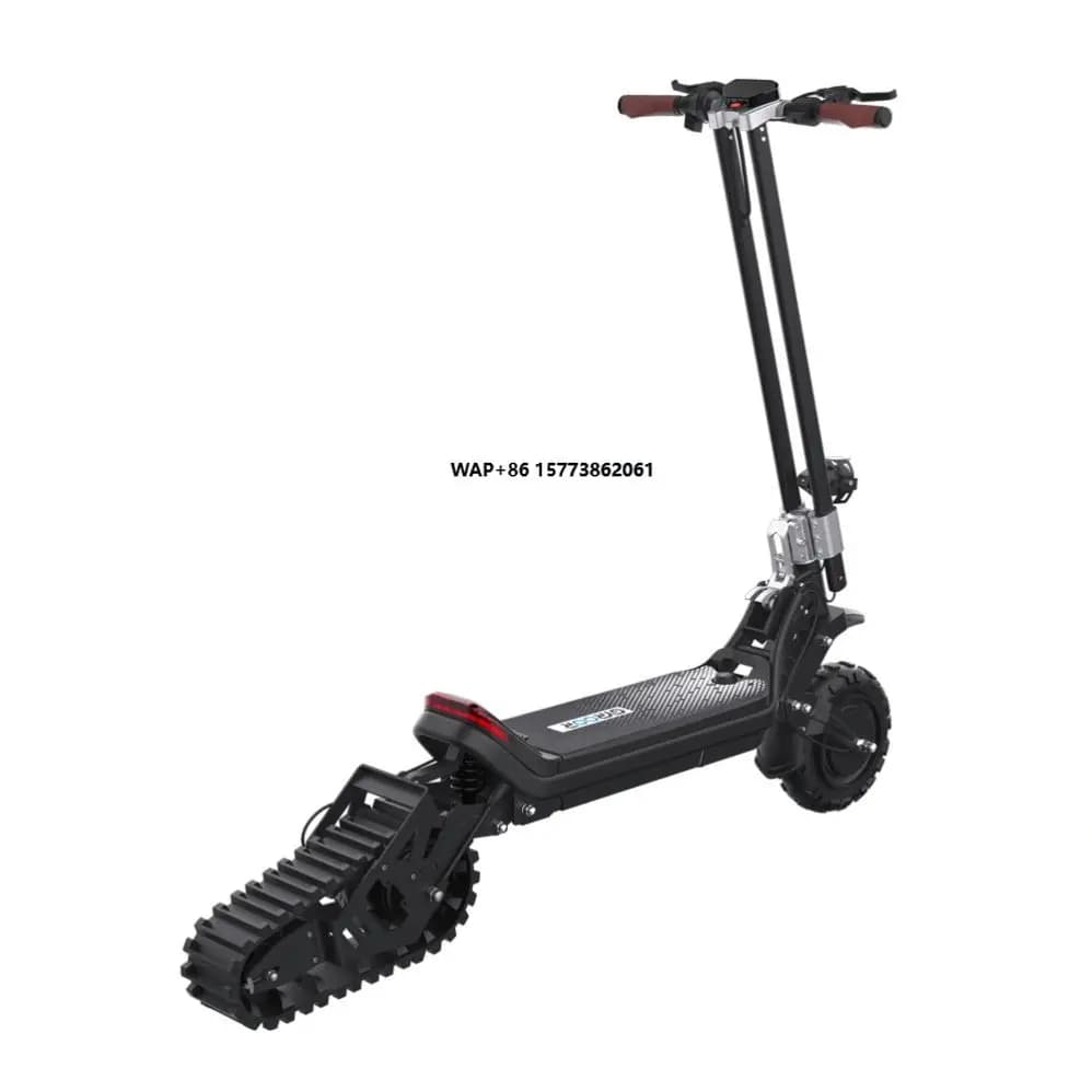성인용 전동 스노우 스쿠터 1800W 11인치 휠 스노보드