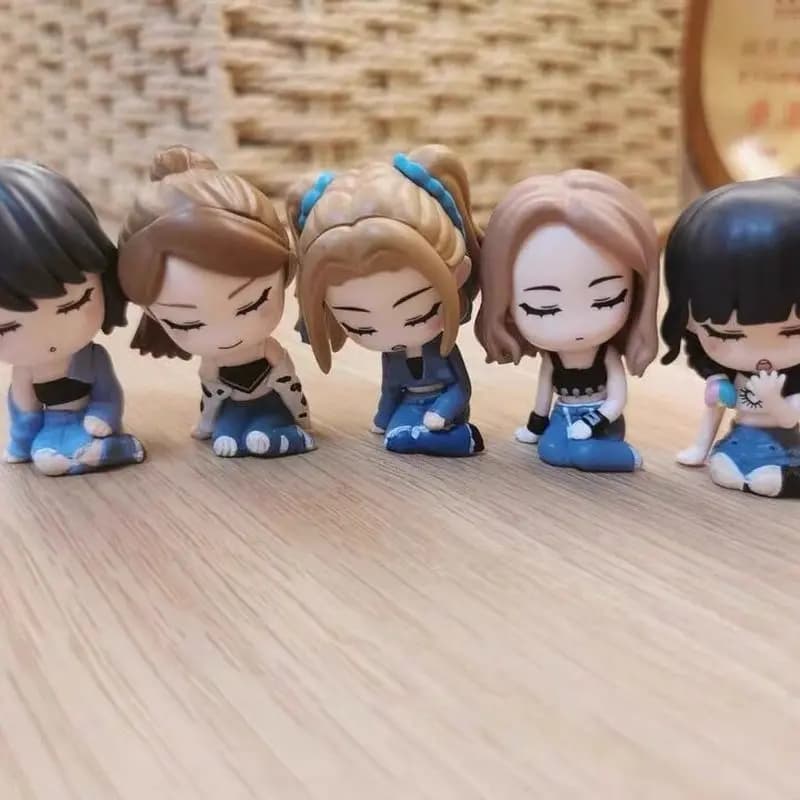 케이팝 걸그룹 블라인드 박스 피규어 장식 굿즈