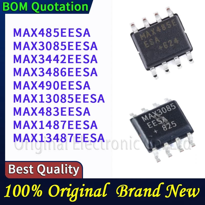 MAX485EESA MAX3085EESA MAX490EESA MAX13085EESA RS485 IC