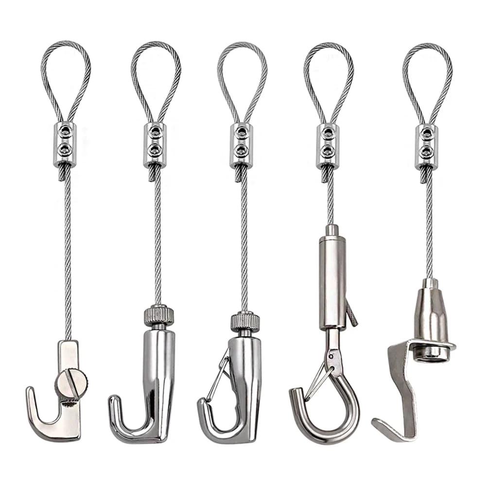 2mm PVC 코팅 스테인리스 와이어 로프 조절 키트 후크