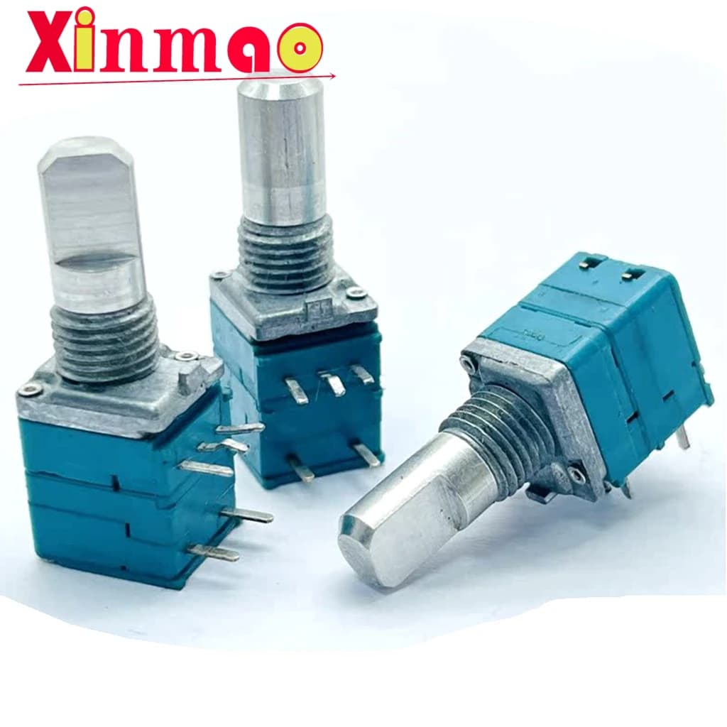 Fuhua RK97 정밀 가변저항 볼륨 조절 B20K 하프축 15mm